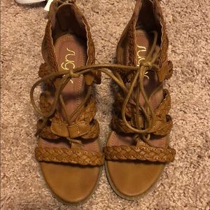 Girls gladiator sandals